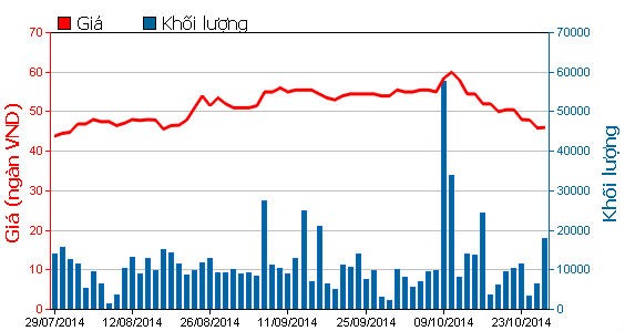 VHC chia cổ tức 2014 bằng cổ phiếu, tỷ lệ 50%  ảnh 1
