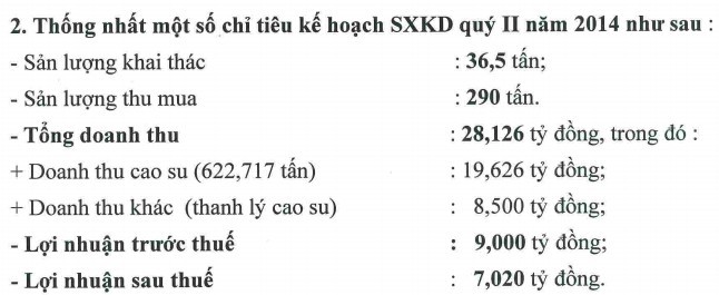 Quý I/2015, HRC hoàn thành 84% kế hoạch lợi nhuận năm ảnh 2
