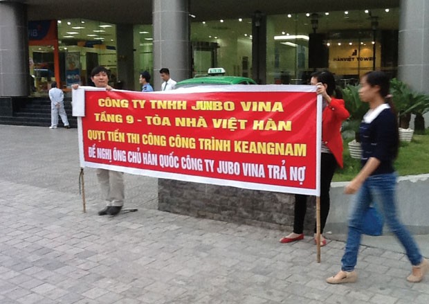 Thầu phụ tố nhà thầu Dự án Keangnam “quỵt nợ” ảnh 1