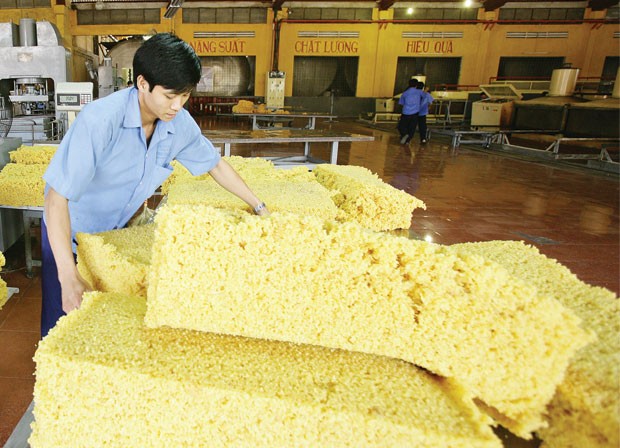 Doanh nghiệp cao su, “mùa vụ” đã qua ảnh 1