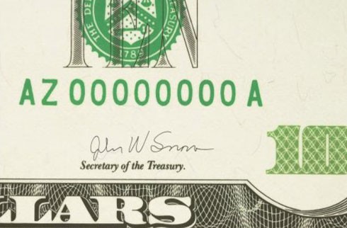 Những chữ ký “ấn tượng” trên tiền đôla Mỹ ảnh 4