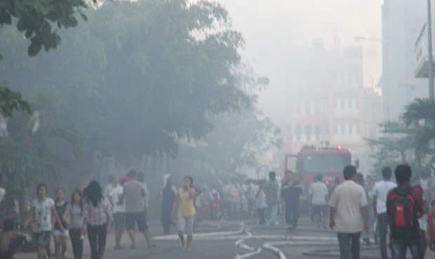 Cháy lớn ở Công ty Tân Tiến ảnh 1