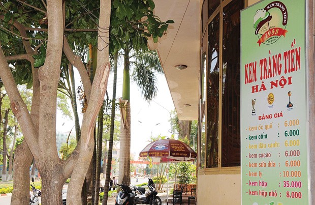 Kem Tràng Tiền, thoáng quá hóa lộ ảnh 1 Kem Tràng Tiền, thoáng quá hóa lộ ảnh 1