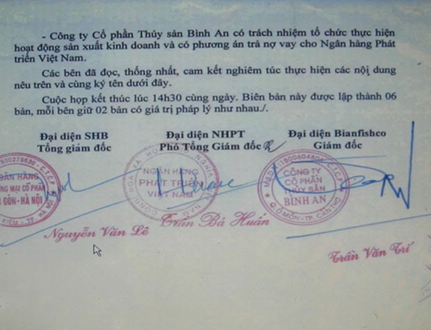Ngân hàng của bầu Hiển “giải cứu” Công ty Bình An ảnh 2 Ngân hàng của bầu Hiển “giải cứu” Công ty Bình An ảnh 2