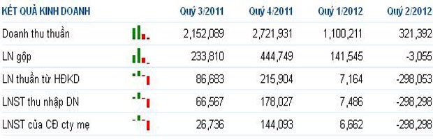 Những doanh nghiệp lỗ lớn, nợ ngân hàng hàng trăm tỷ ảnh 5 Những doanh nghiệp lỗ lớn, nợ ngân hàng hàng trăm tỷ ảnh 5