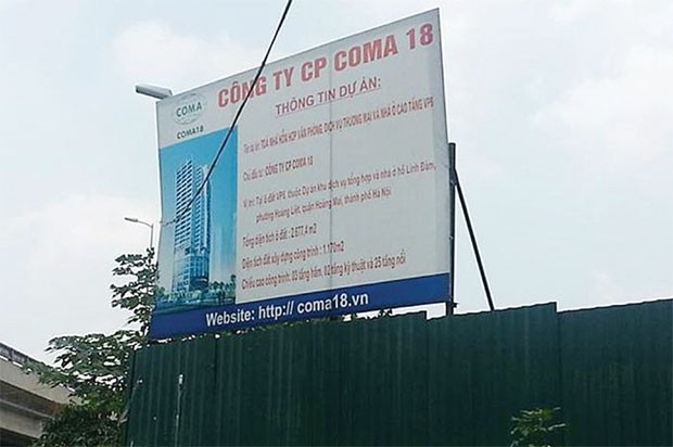 DN niêm yết bán tháo tài sản để trả nợ ảnh 1