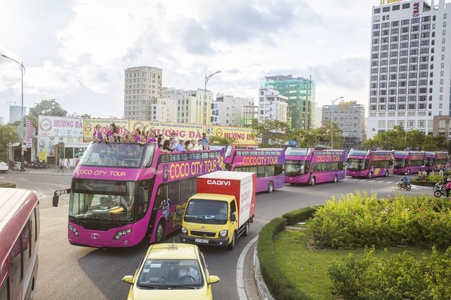 Xe buýt du lịch 2 tầng Coco City Tour đã có mặt tại Đà Nẵng ảnh 2