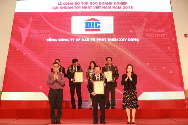 Tập đoàn DIC lọp Top 500 doanh nghiệp lợi nhuận tốt nhất Việt Nam 2018 ảnh 1