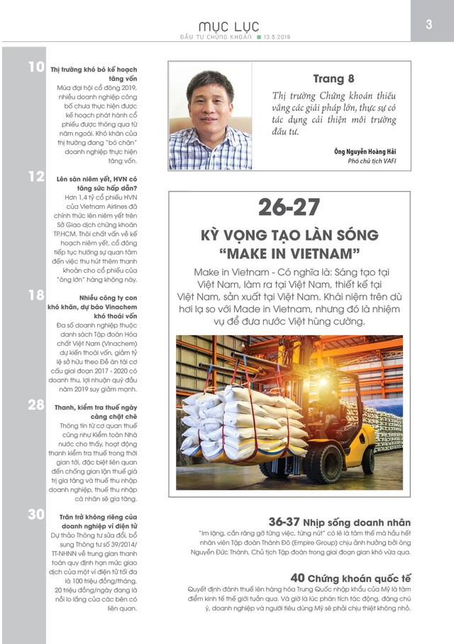 Đầu tư Chứng khoán số 57/2019 ảnh 1