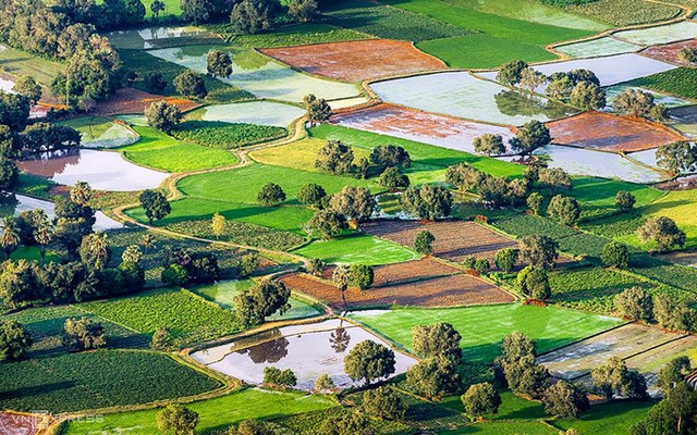 'Bức họa đồng quê' Tà Pạ nhìn từ trên cao ảnh 8