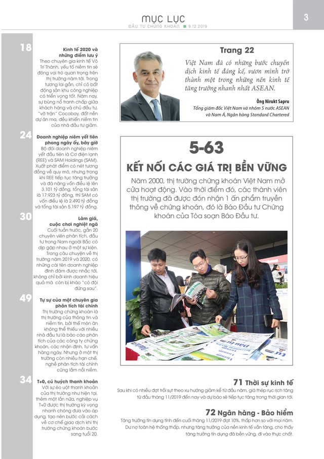 Đầu tư Chứng khoán số 147/2019 ảnh 1
