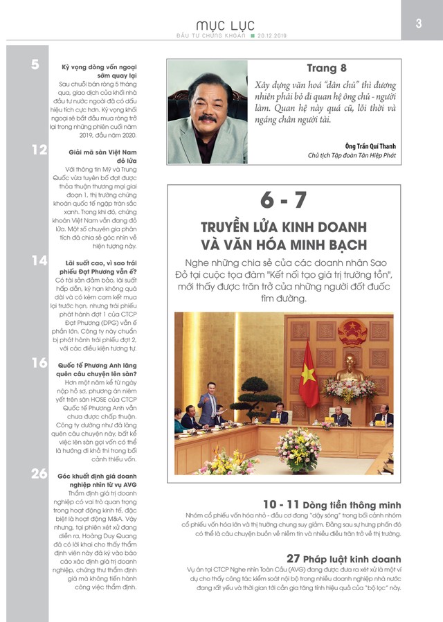 Đầu tư Chứng khoán số 152/2019 ảnh 1