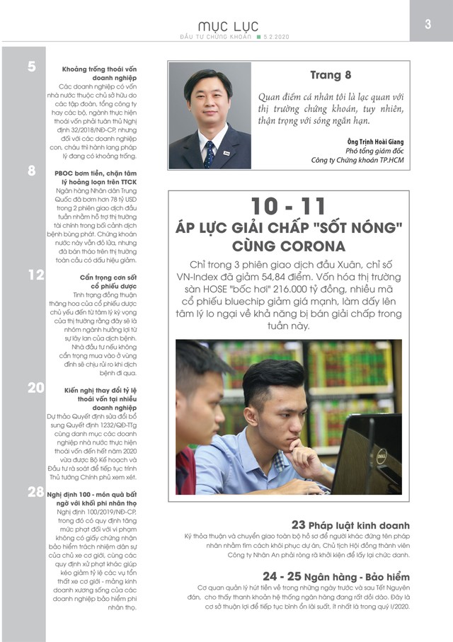 Đầu tư Chứng khoán số 16/2020 ảnh 1