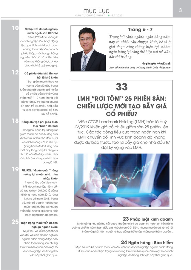 Đầu tư Chứng khoán số 19/2020 ảnh 1