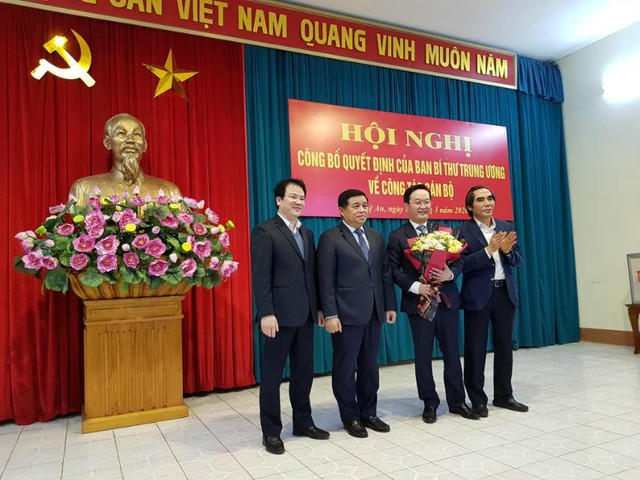 Thứ trưởng Bộ Kế hoạch và Đầu tư Nguyễn Đức Trung được điều động làm Phó Bí thư Tỉnh Ủy Nghệ An ảnh 1