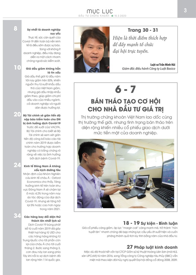 Đầu tư Chứng khoán số 33/2020 ảnh 1