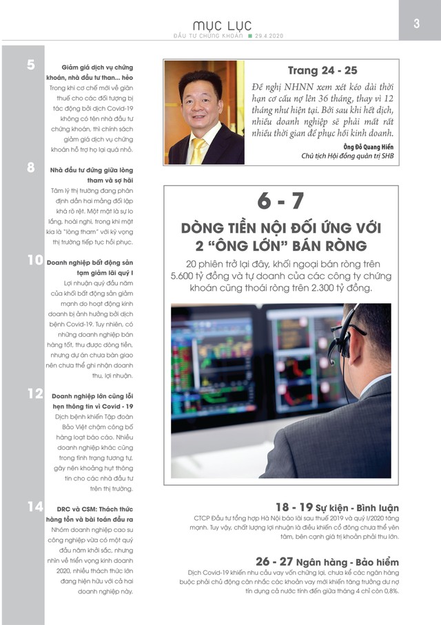 Đầu tư Chứng khoán số 52/2020 ảnh 1