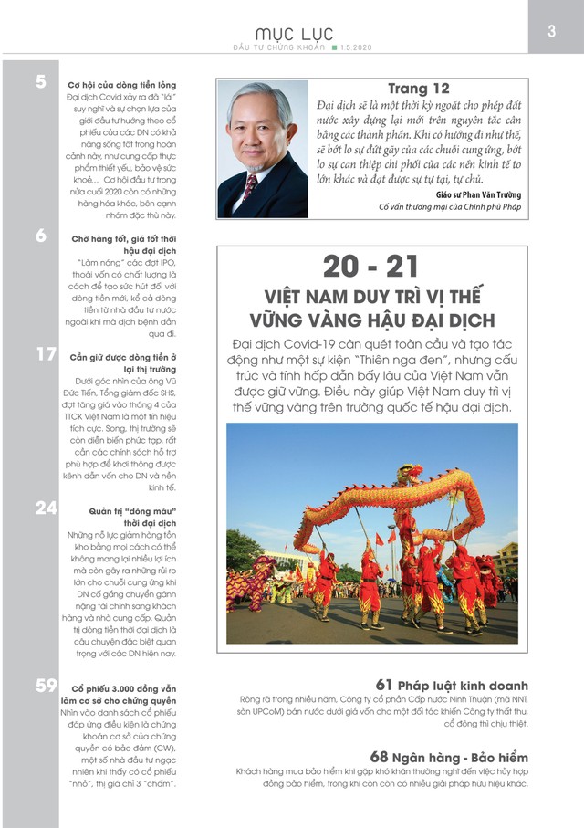 Đầu tư Chứng khoán số 53+54/2020 ảnh 1