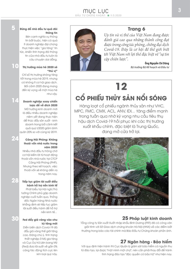 Đầu tư Chứng khoán số 57/2020 ảnh 1