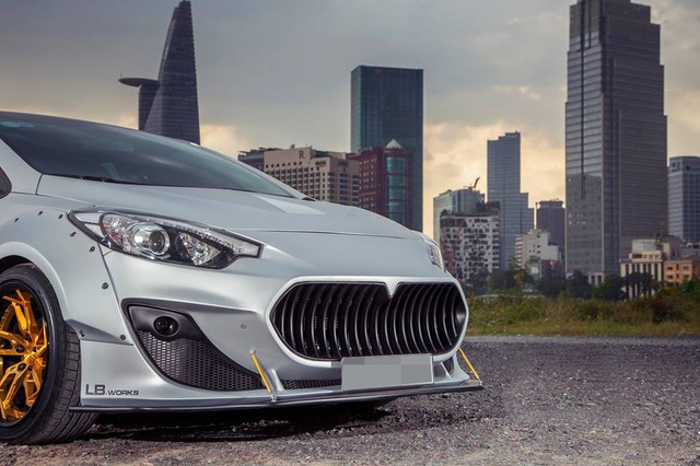 Kia K3 biến thành siêu xe Maserati GranTurismo tại Việt Nam ảnh 7