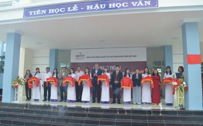 Khánh thành Trường tiểu học Ninh Chữ, Ninh Thuận do Agribank tài trợ ảnh 1