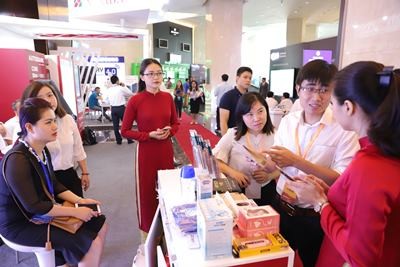 Agribank tham dự diễn đàn cấp cao và triển lãm quốc tế về công nghiệp 4.0 ảnh 1