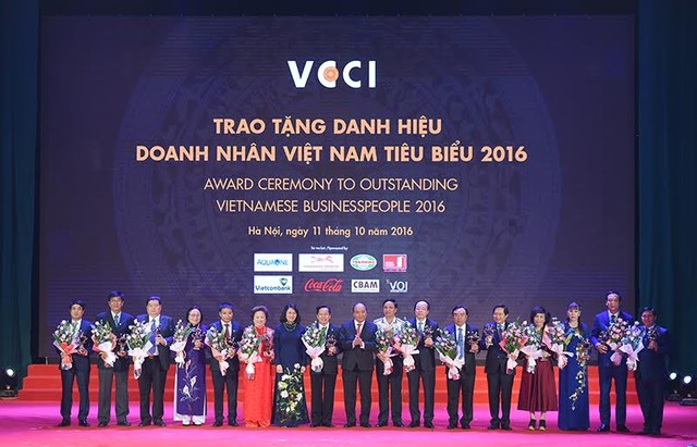 Tôn vinh các doanh nhân tiêu biểu toàn quốc ảnh 1