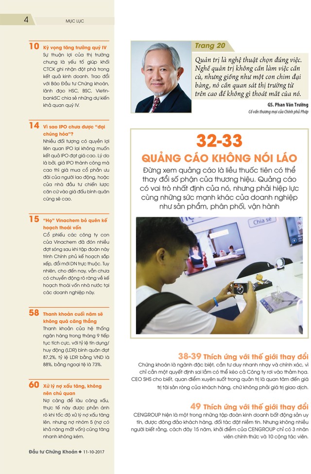 Đầu tư Chứng khoán số 122/2017 ảnh 1