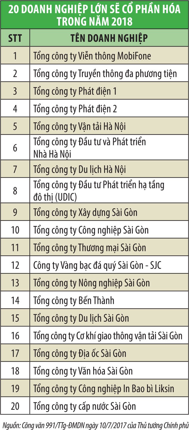 Cổ phần hóa: Phải quyết liệt mới đạt mục tiêu ảnh 2