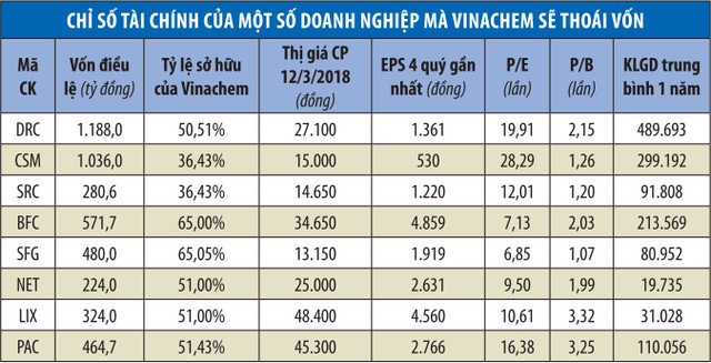 Vinachem thoái vốn: Cơ hội đầu tư không đồng đều ảnh 1