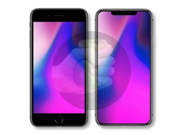 Ảnh bộ ba iPhone 2018 sắp ra mắt so dáng ảnh 7