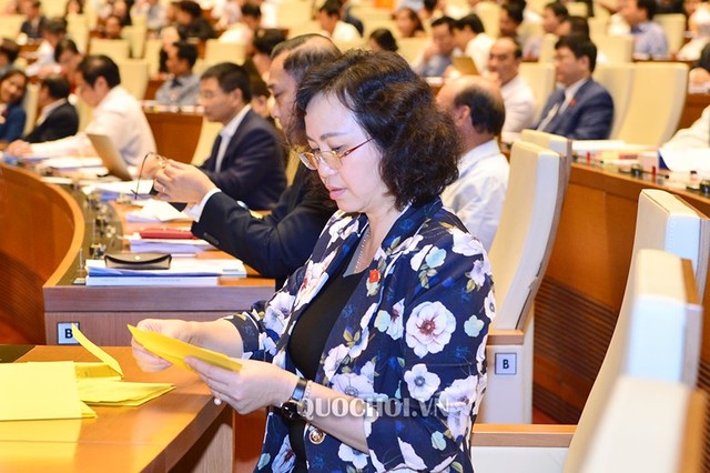 Đại biểu Quốc hội bỏ phiếu bầu Chủ tịch nước ảnh 4