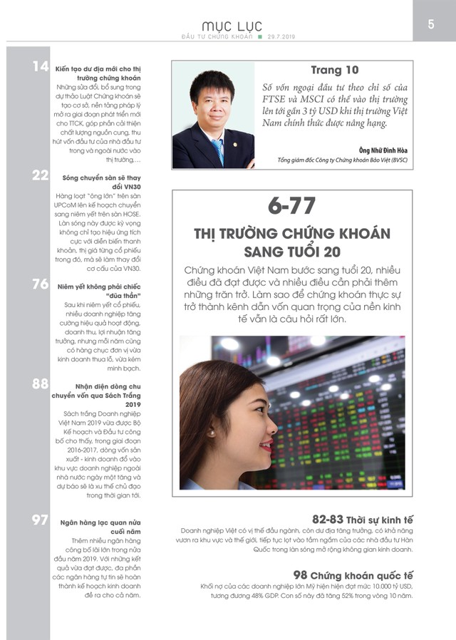 Đầu tư Chứng khoán số 90/2019 ảnh 1