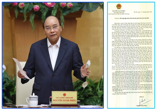 Thủ tướng gửi thư chúc mừng nhân Ngày Báo chí cách mạng Việt Nam ảnh 1