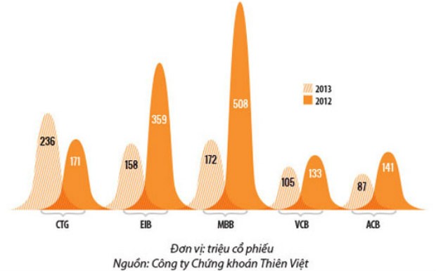 Năm 2014, cổ phiếu ngân hàng vẫn "chưa được quan tâm" ảnh 2