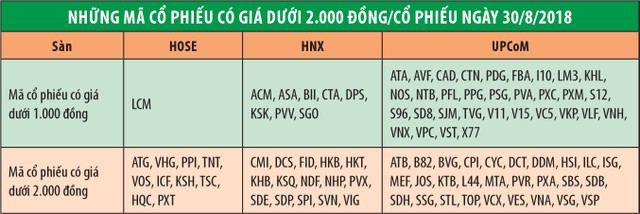 Khó tìm cơ hội với cổ phiếu 1.000 đồng ảnh 1
