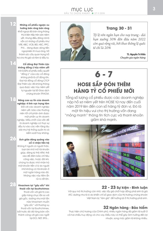 Đầu tư Chứng khoán số 142/2019 ảnh 1