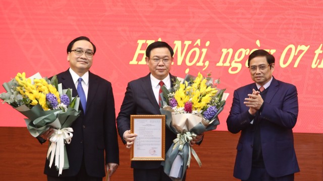 Phó Thủ tướng Vương Đình Huệ được phân công làm Bí thư Thành ủy Hà Nội ảnh 1