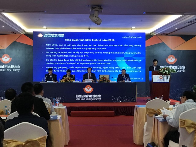 ĐHĐCĐ LienVietPostBank (LVB): Năm 2018 là nền tảng cho năm 2019 phát triển vững chắc ảnh 1