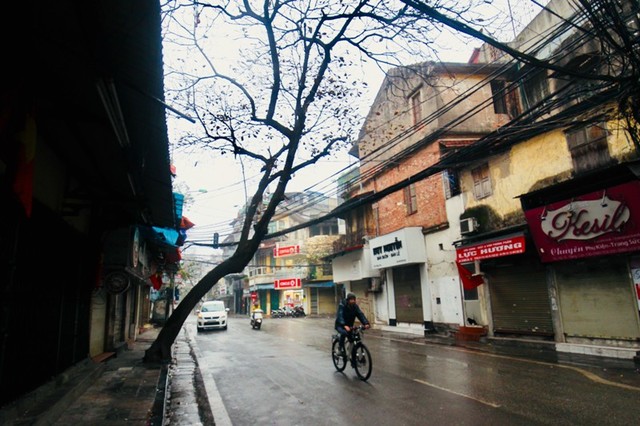 Người Hà Nội du xuân thảnh thơi trong mưa xuân sáng mùng 1 Tết ảnh 4
