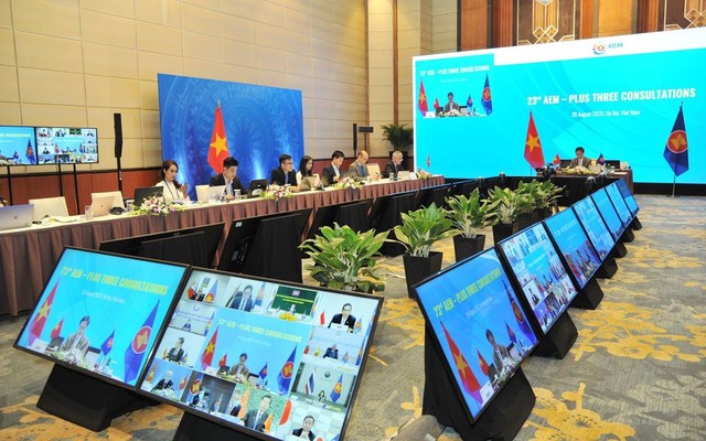 Hội nghị tham vấn hợp tác kinh tế ASEAN+3 thúc đẩy ký kết RCEP vào cuối năm 2020 ảnh 1