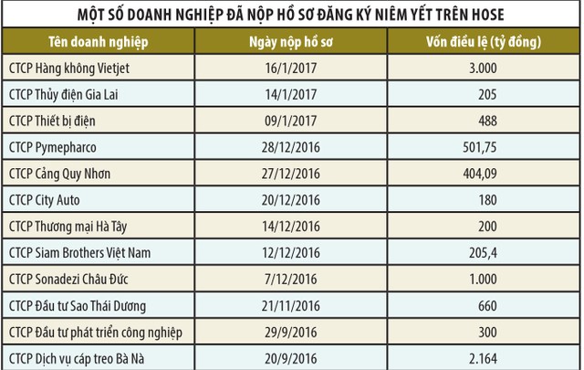 Đón cơ hội từ các “ứng viên” trên HOSE ảnh 1