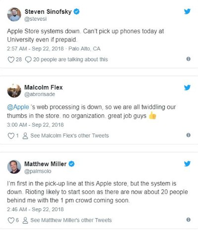 Hệ thống bán iPhone Xs của Apple gặp trục trặc ảnh 2