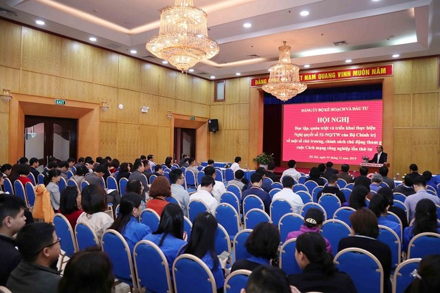 Bộ Kế hoạch và Đầu tư quán triệt, triển khai Nghị quyết của Bộ Chính trị về cuộc cách mạng công nghiệp lần thứ tư ảnh 2