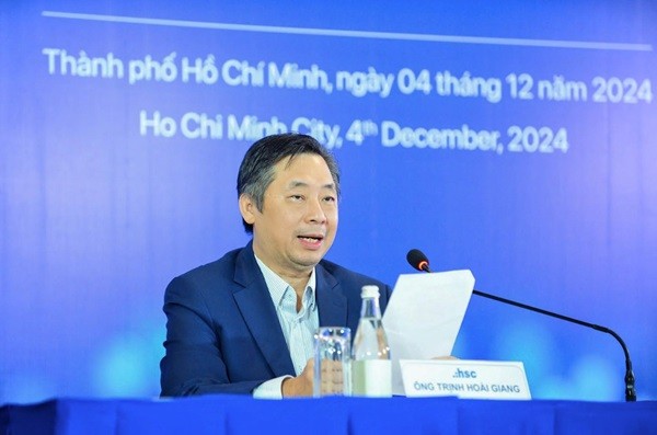 Ông Trịnh Hoài Giang, Tổng giám đốc CTCP Chứng khoán HSC