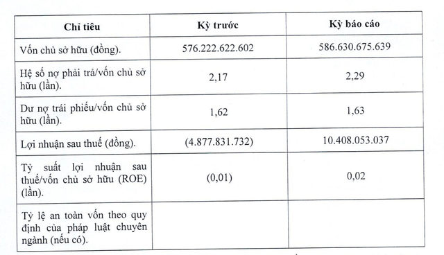 Tình hình tài chính năm 2023 của Đại Thịnh Phát