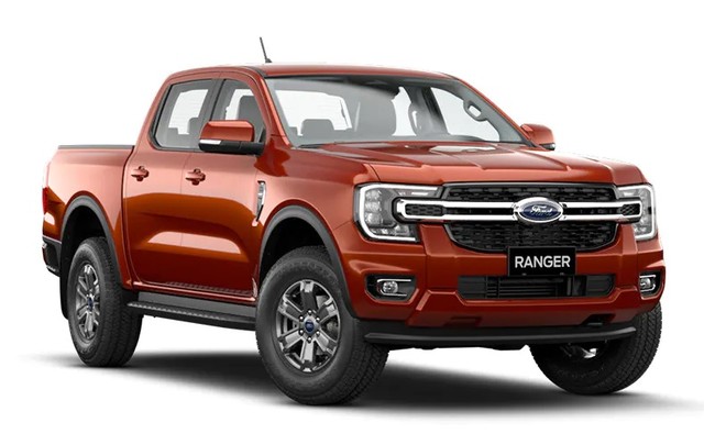 &quot;Vua bán tải&quot; Ford Ranger đứng thứ tư trong bảng xếp hạng.