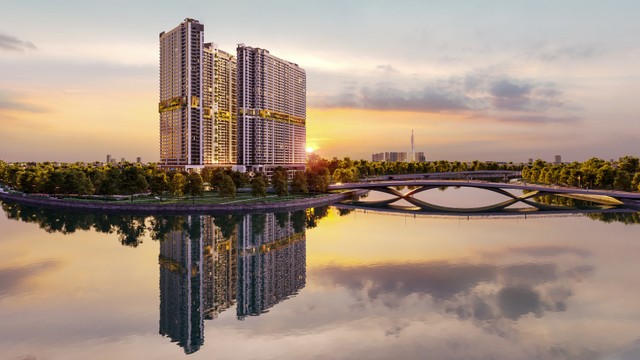 Phối cảnh dự án The Gió Riverside tại Bình Dương