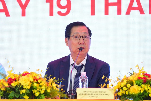Tại Đại hội, ông Trần Kim Thành, Chủ tịch HĐQT KIDO chia sẻ về chiến lược công ty