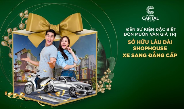 Đặt mua Meyhomes Capital Phú Quốc thời điểm này khách hàng có cơ hội trúng thưởng Mercedes Benz C180 hoặc Honda SH 150i. Đặt mua Meyhomes Capital Phú Quốc thời điểm này khách hàng có cơ hội trúng thưởng Mercedes Benz C180 hoặc Honda SH 150i.